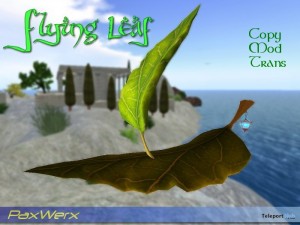 Flying Leaf by Paxwerx - Teleport Hub - teleporthub.com