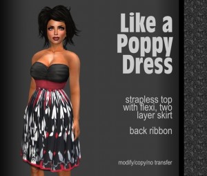 Like a Poppy Summer Dress by ROXY CLOTHING - Teleport Hub - teleporthub.com