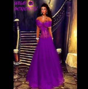 Purple Dress Group Gift by Wild Serenity - Teleport Hub - teleporthub.com
