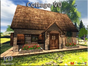 Cottage V0 Free Limited Time by VD Creations - Teleport Hub - teleporthub.com