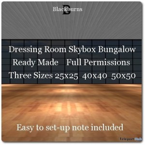 Dressing Room Skybox Bungalow X3 Full Perm by Vlad Blackburn - Teleport Hub - teleporthub.com