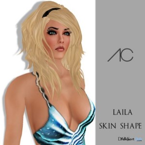 Laila Skin and Shape Dark by Asteria Creations - Teleport Hub - teleporthub.com