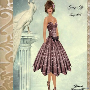 Dress May 2013 Group Gift by Glitterati By Sapphire - Teleport Hub - teleporthub.com