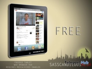Tablet HUD by SAS MESH - Teleport Hub - teleporthub.com