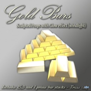 Gold Bars by Sooden Ren - Teleport Hub - teleporthub.com