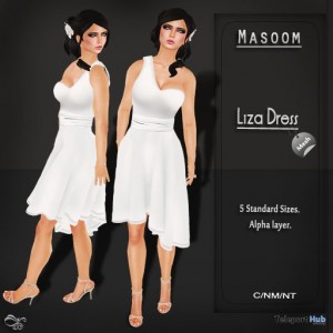 Liza Dress Group Gift by Masoom - Teleport Hub - teleporthub.com