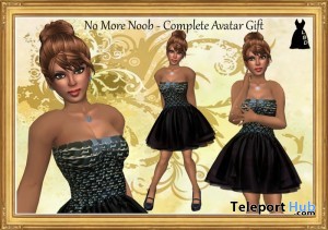 No More Noob Complete Avatar by The Little Black Dress - Teleport Hub - teleporthub.com