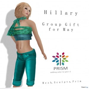 Hillary May 2013 Group Gift by Prism Designs - Teleport Hub - teleporthub.com