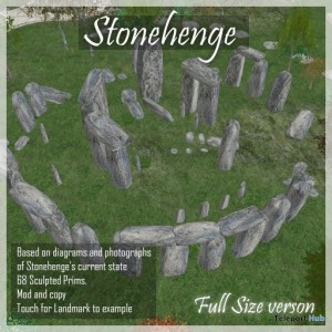 Stonehenge Full Size by Sooden Ren - Teleport Hub - teleporthub.com