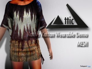 Native Kaftan Wearable Demo by ATTIC - Teleport Hub - teleporthub.com