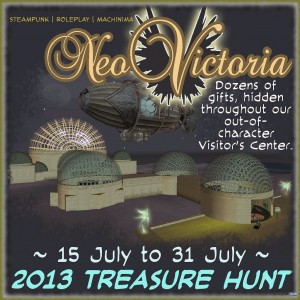 NeoVictoria's 2013 Treasure Hunt - Teleport Hub - teleporthub.com