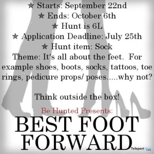 Best Foot Forward Hunt - Teleport Hub - teleporthub.com
