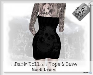 Hope & Care Dress with Mesh Boots by DarkDolls - Teleport Hub - teleporthub.com