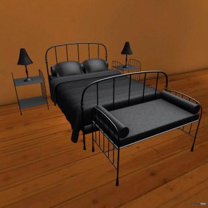 Lillesand Adult Bed by Warm Animations - Teleport Hub - teleporthub.com