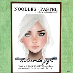 Noodles Pastel Skin Subscriber Gift by Essences - Teleport Hub - teleporthub.com