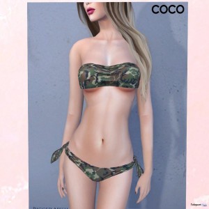 Bandeau Bikini Group Gift by Coco Designs - Teleport Hub - teleporthub.com