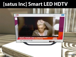Smart LED HDTV (Mesh) July 2013 Group Gift by [satus Inc] - Teleport Hub - teleporthub.com