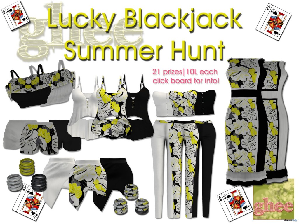Lucky Blackjack Summer Hunt - Teleport Hub - teleporthub.com