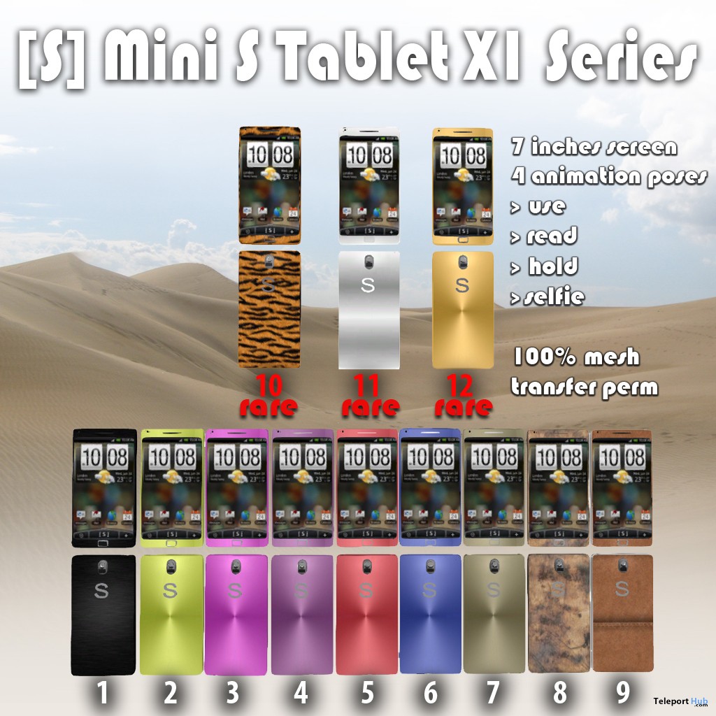 [S] Mini S Tablet X1 Series Gacha Promo by [satus Inc] - Teleport Hub - teleporthub.com