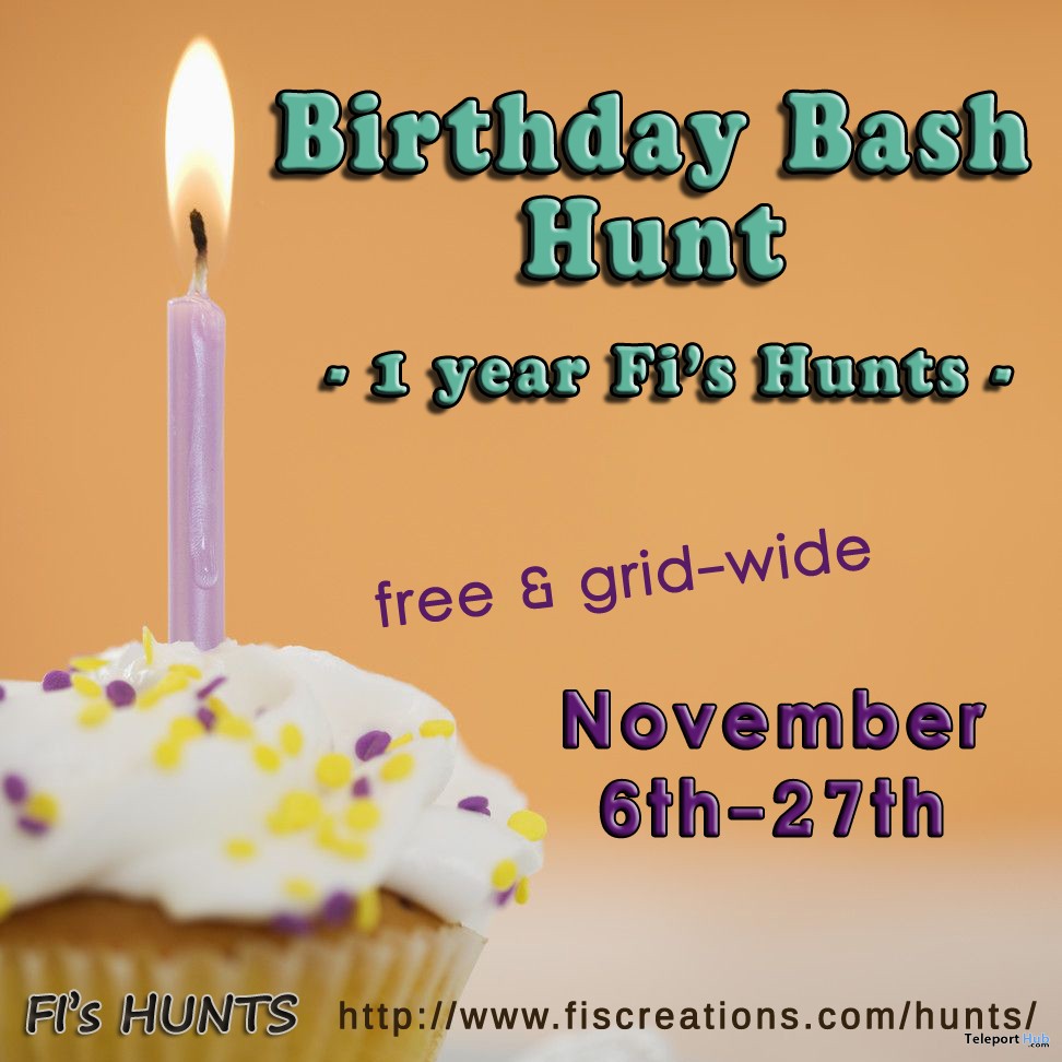 Birthday Bash Hunt - Teleport Hub - teleporthub.com