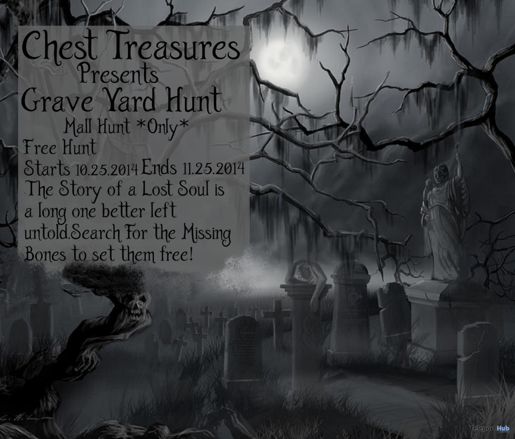 Grave Yard Hunt @ Chest Treasures - Teleport Hub - teleporthub.com