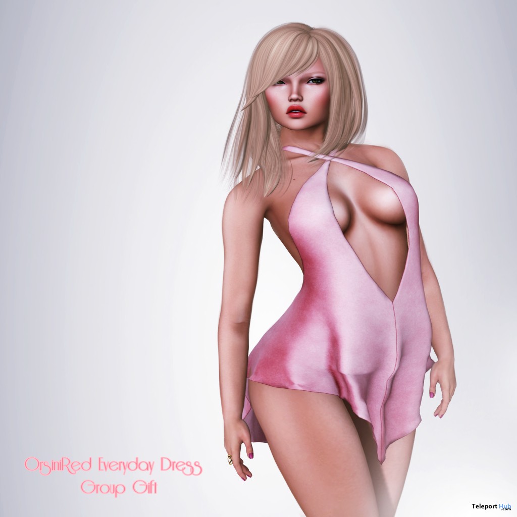 Everyday Dress Pink Group Gift by OrsiniRed - Teleport Hub - teleporthub.com