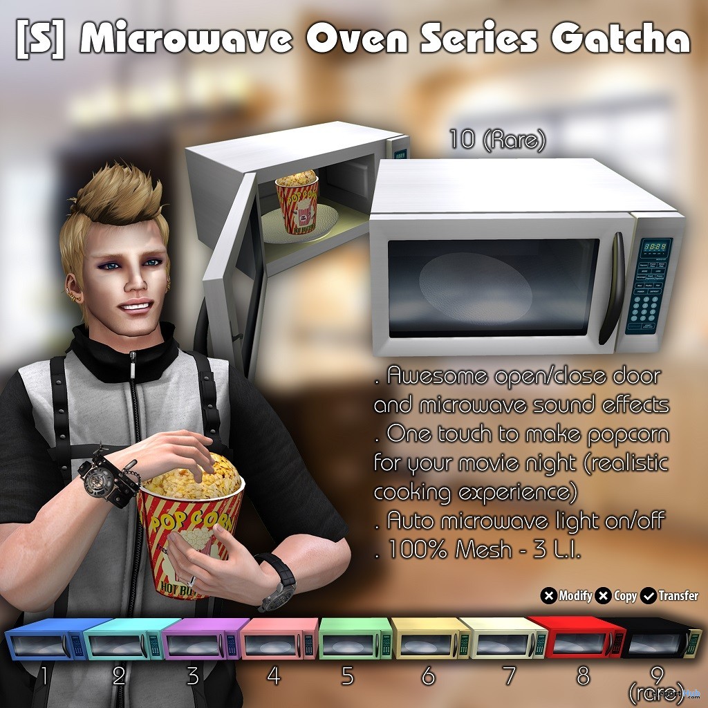 New Release: Microwave Oven Series Gatcha by [satus Inc] - Teleport Hub - teleporthub.com