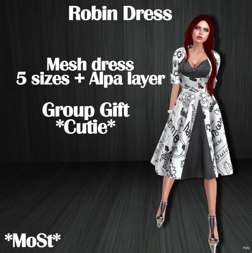 Robin Dress Cutie Group Gift by MoSt - Teleport Hub - teleporthub.com