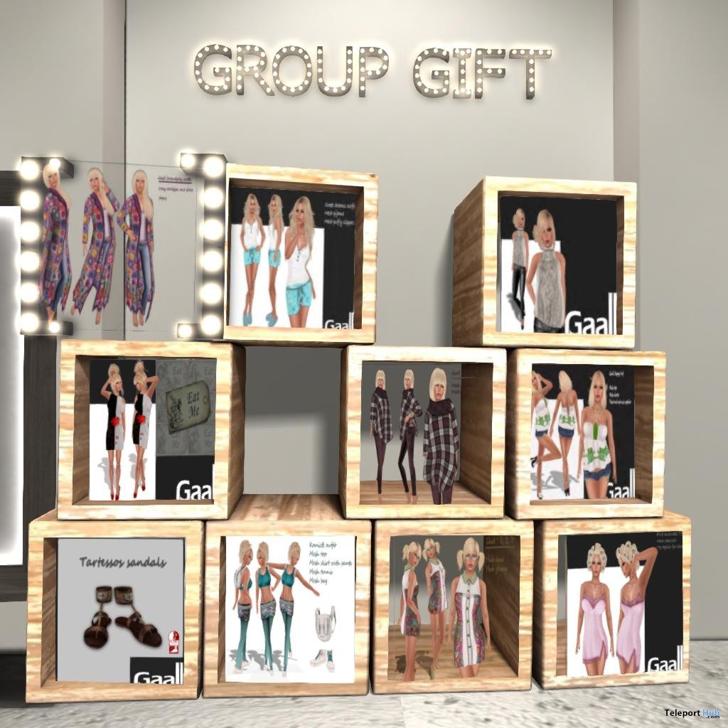 Outfits, Dresses, and Shoes 10 Group Gifts by GAALL - Teleport Hub - teleporthub.com