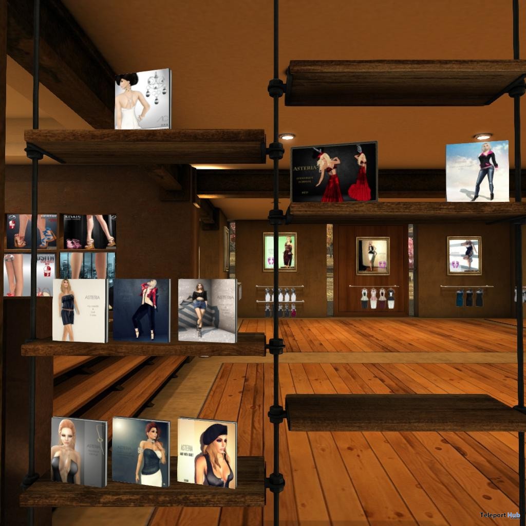 Hair, Accessories, and Outfits Nine Group Gifts by Asteria Creations - Teleport Hub - teleporthub.com