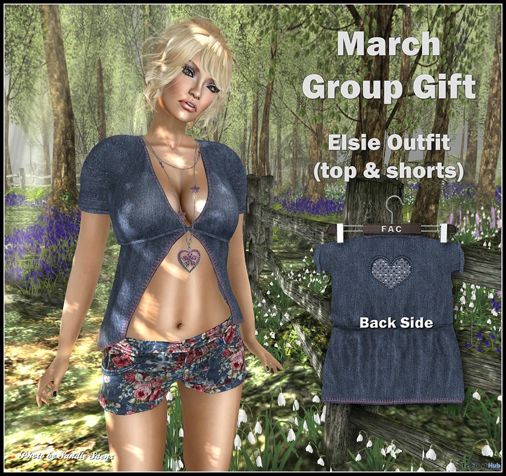 Elsie Outfit March 2015 Group Gift by FA CREATIONS - Teleport Hub - teleporthub.com