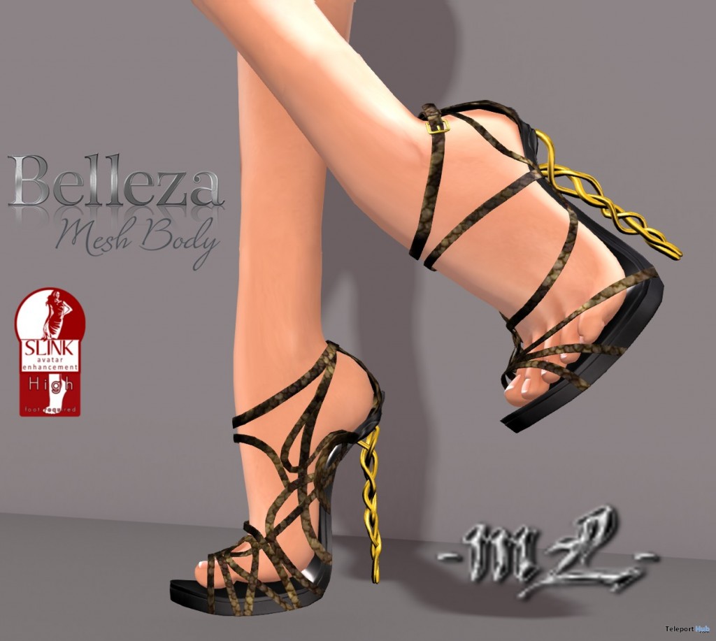 Imelda Heels for Slink & Belleza Venus Group Gift by monaLISA - Teleport Hub - teleporthub.com