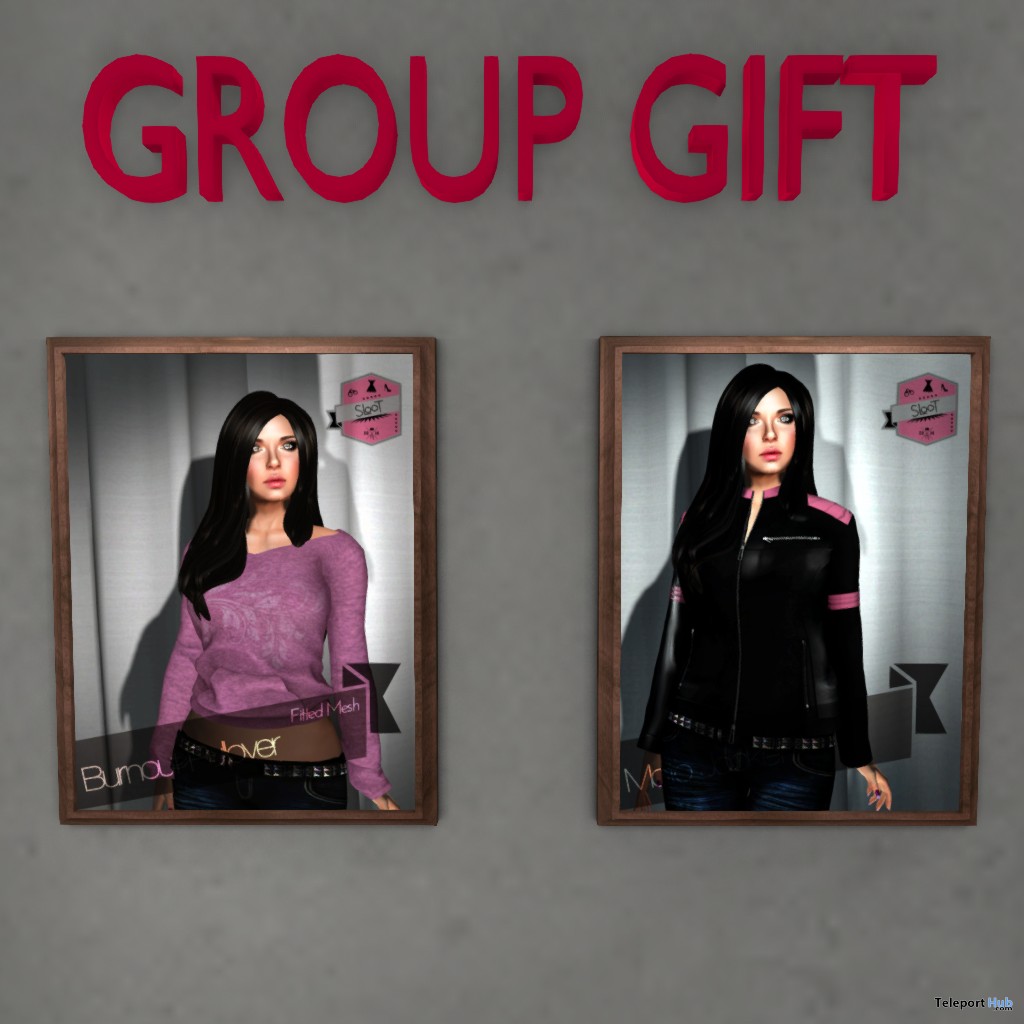 Burnout Pullover and Motor Jacket Group Gift by SLooT - Teleport Hub - teleporthub.com