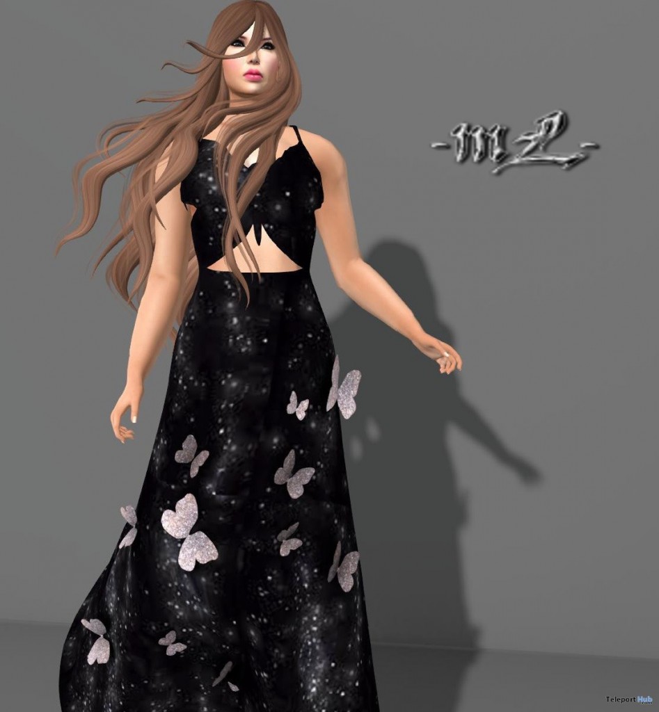 Butterfly Gown Group Gift by monaLISA - Teleport Hub - teleporthub.com