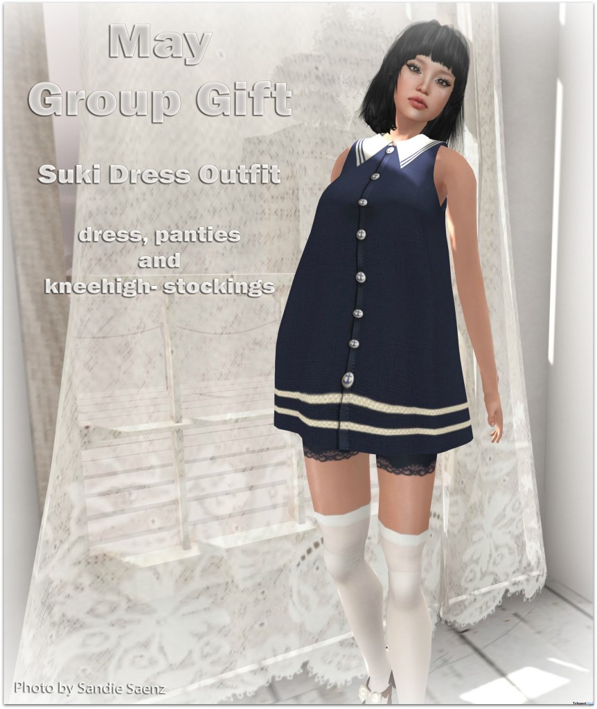 Suki Tunic Dress May 2015 Group Gift by FA CREATIONS - Teleport Hub - teleporthub.com