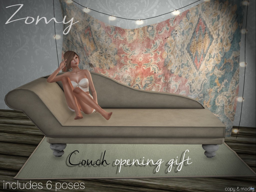 Couch Opening Gift by Zomy - Teleport Hub - teleporthub.com