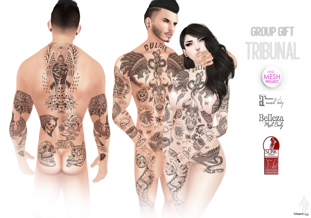 Tribunal Tattoo Group Gift by Reckless - Teleport Hub - teleporthub.com
