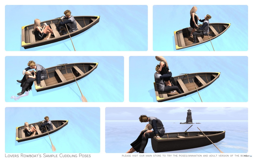New Release: Lovers Rowboat [Adult] & [PG] by [satus Inc] - Teleport Hub - teleporthub.com
