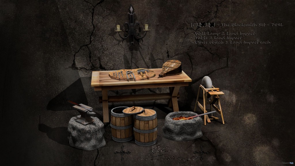New Release: The Blacksmith Set by Noble Creations - Teleport Hub - teleporthub.com
