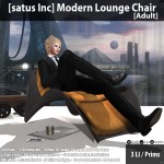 New Release: Modern Lounge Chair (Adult & PG) by [satus Inc] – Teleport Hub – teleporthub.com