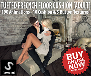 [satus Inc] Tufted French Floor Cushion 300×250