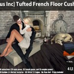 New Release: Tufted French Floor Cushion [Adult] & [PG] by [satus Inc] – Teleport Hub – teleporthub.com