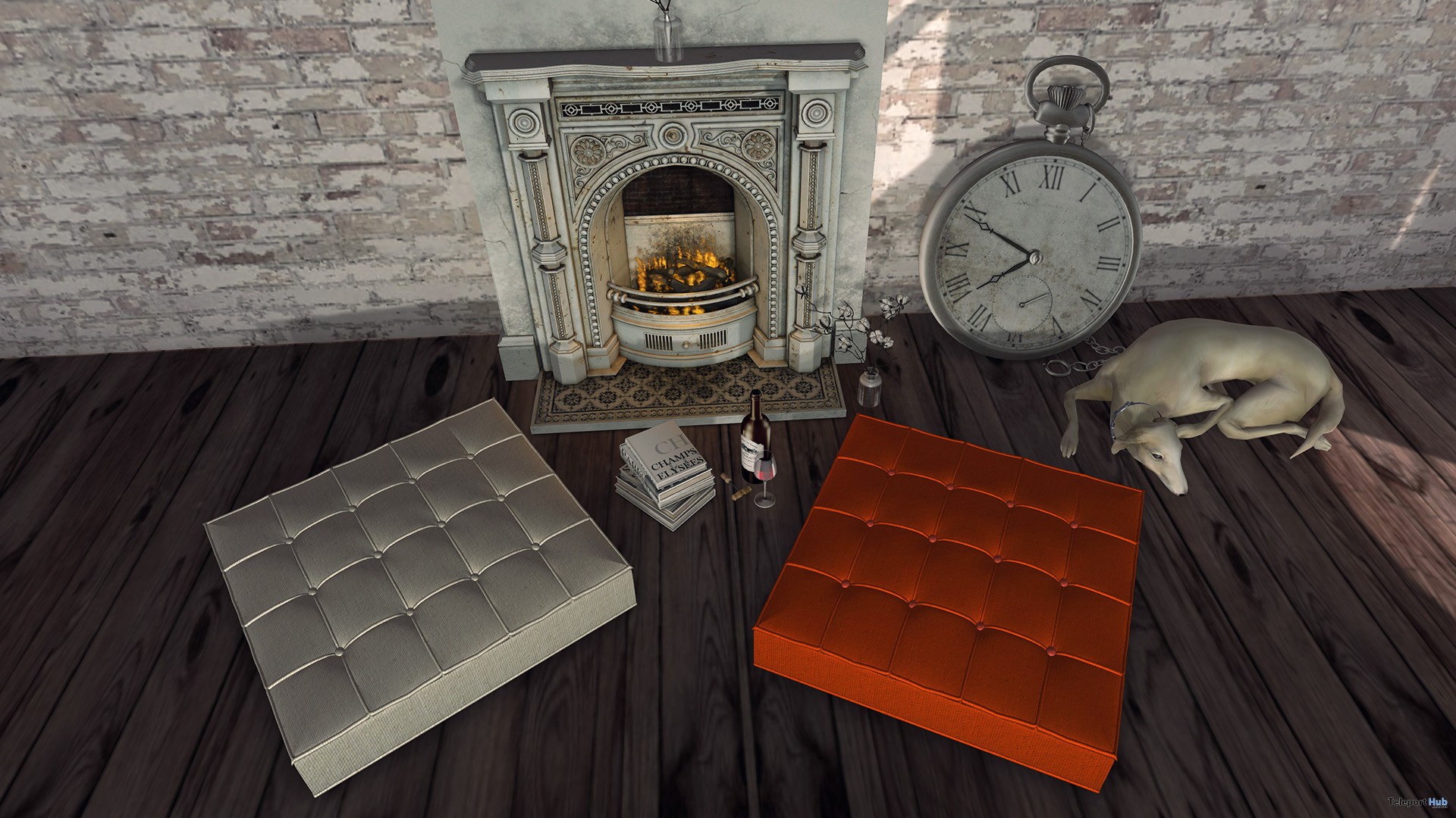 New Release: Tufted French Floor Cushion [Adult] & [PG] by [satus Inc] - Teleport Hub - teleporthub.com