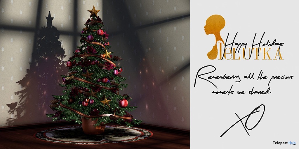 Reminiscence Christmas Tree Group Gift by LeLutka - Teleport Hub - teleporthub.com