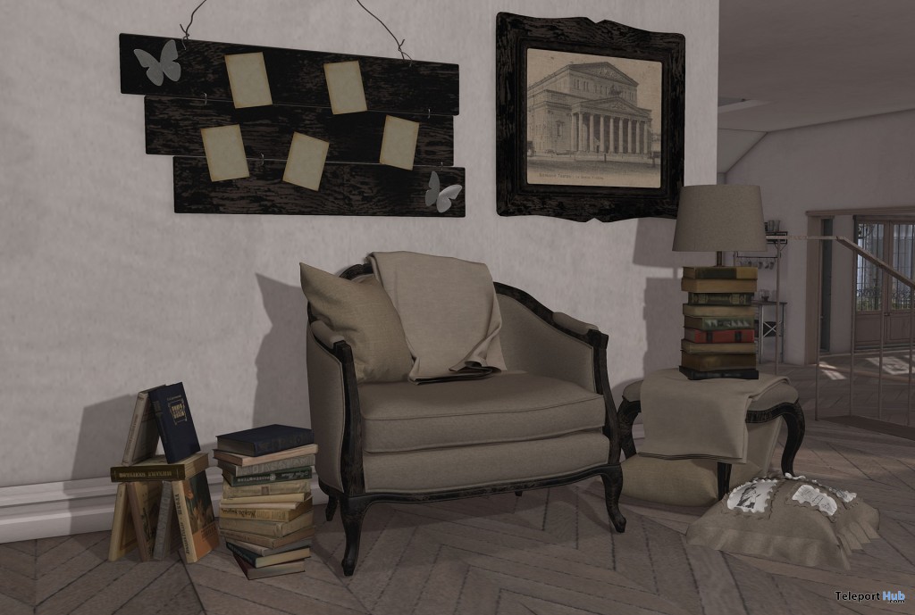 New Release: Memories Furniture Set Light & Dark Gacha by zerkalo - Teleport Hub - teleporthub.com