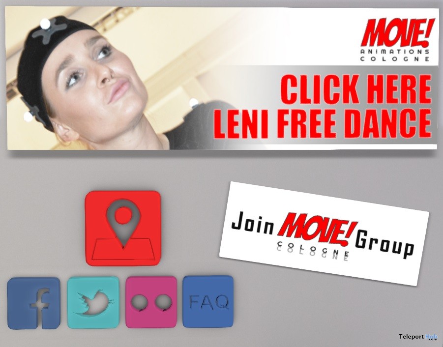 Leni 16 Dance 1L Promo Gift by MOVE! Animations Cologne - Teleport Hub - teleporthub.com