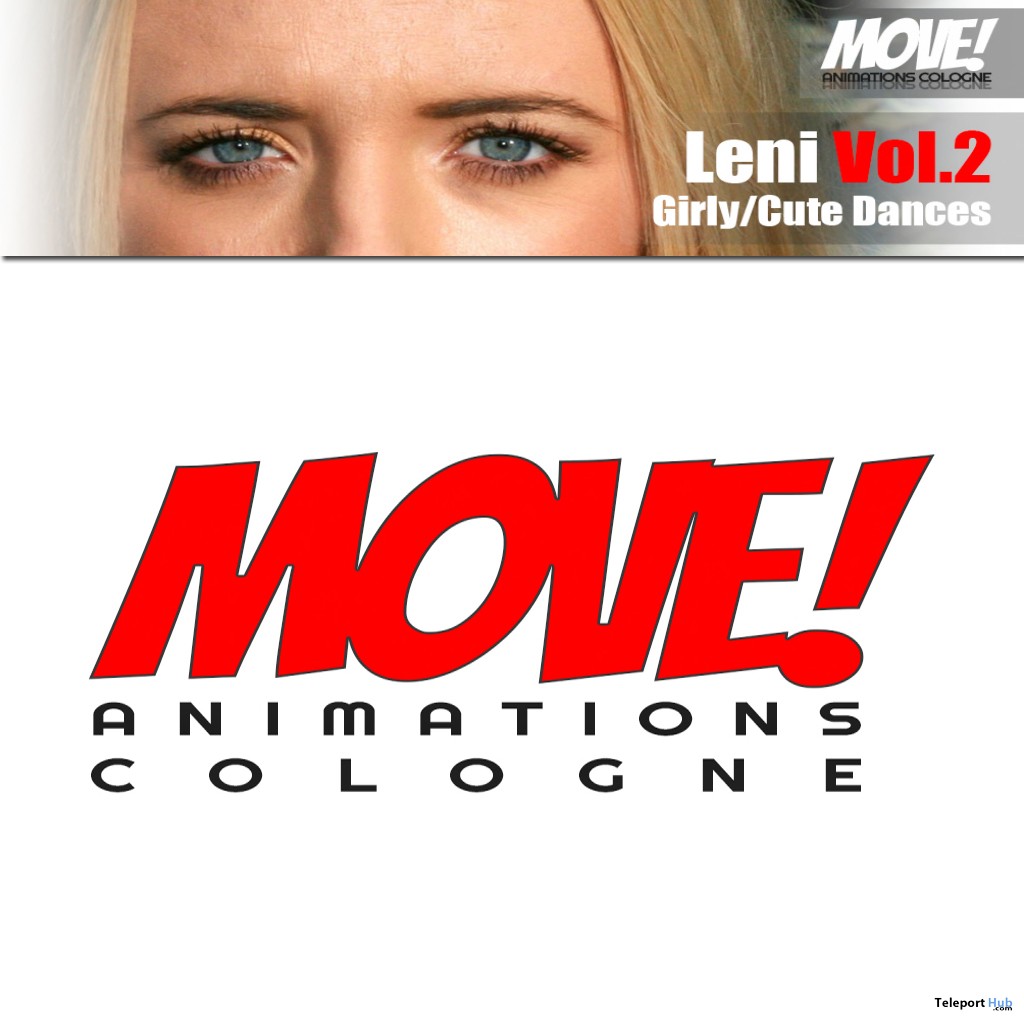 New Release: LENI Vol. 2 Dance Pack by MOVE! Animations Cologne - Teleport Hub - teleporthub.com