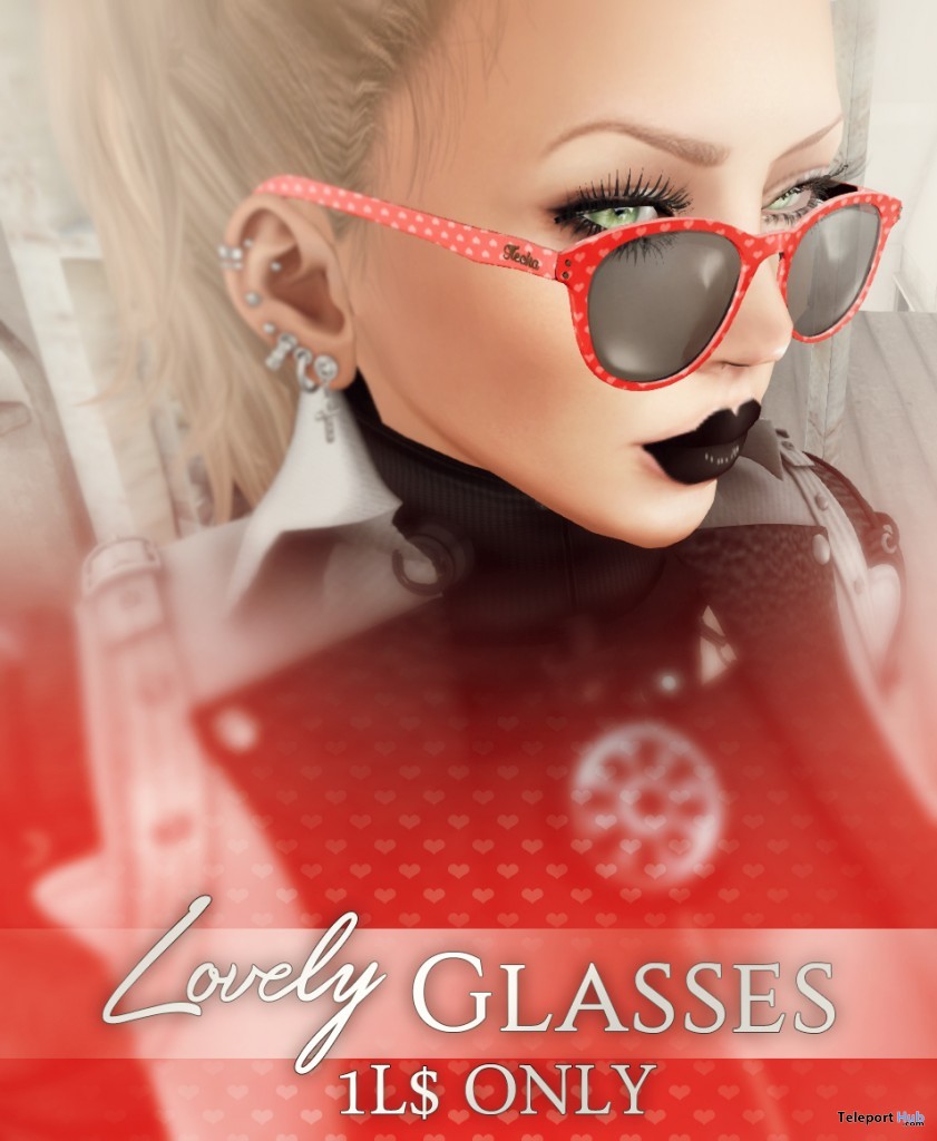 Lovely Glasses 3 Colors 1L Promo by Leticia's Store - Teleport Hub - teleporthub.com