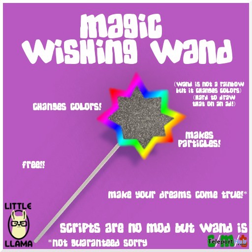 Magic Wishing Wand by Little Llama