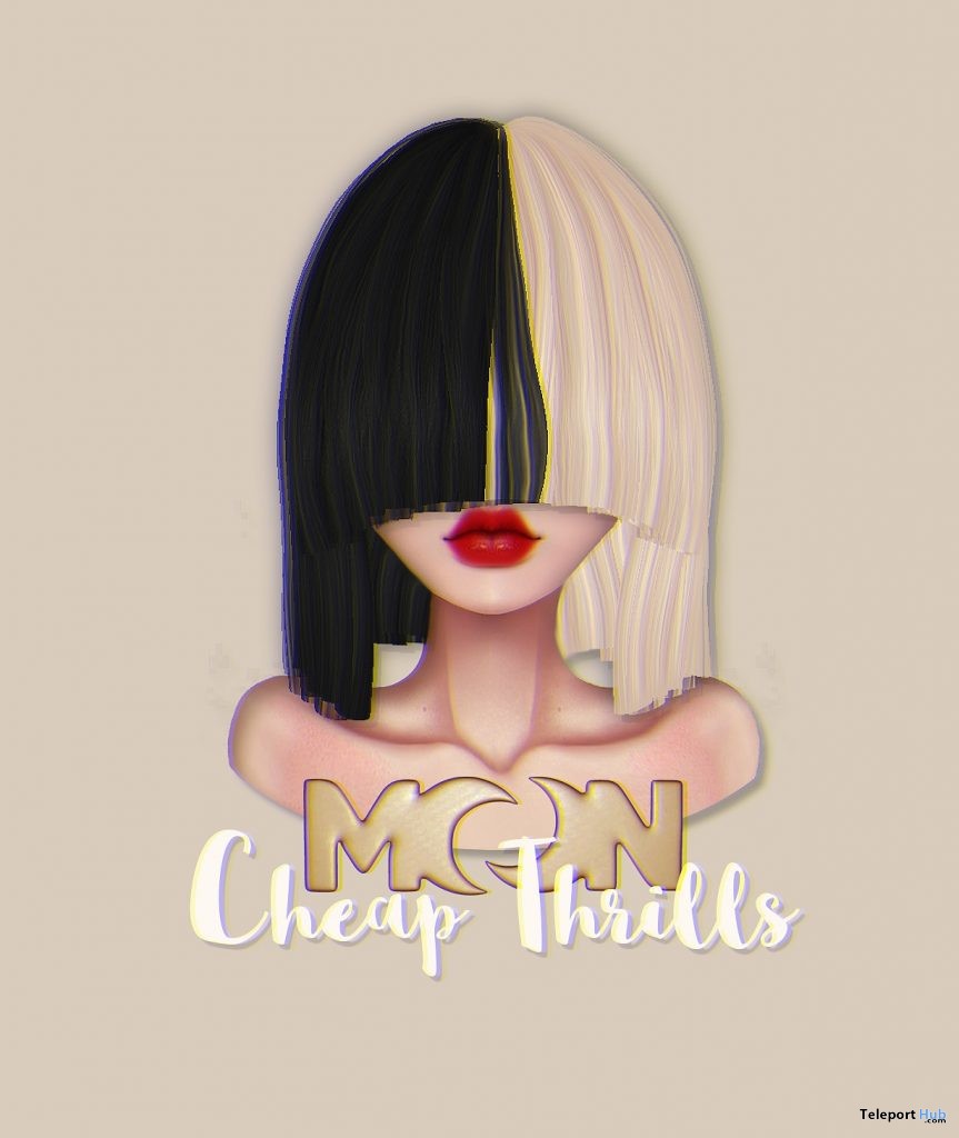 Cheap Thrills Hair Group Gift by MOON - Teleport Hub - teleporthub.com